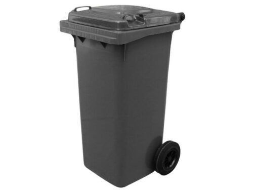 TAVOBAL plastová popelnice 120 l černá, primární materiál