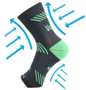 Bandáž VoXX PROTECT KOTNÍK tmavě šedá L-XL