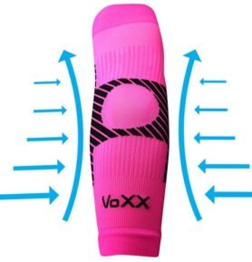 Kompresní návlek VOXX Protect loket neon růžová S-M