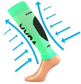 Bandáž VoXX PROTECT LÝTKO neon zelená S-M