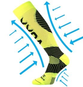 Kompresivní podkolenky VoXX PROTECT neon žlutá 43-46 (29-31)