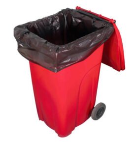 Pytle LDPE do 240l popelnic, 125*150 cm, typ 80, černý, bal. 25ks