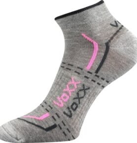Ponožky VoXX REX 11 světle šedá-růžová 35-38 (23-25)