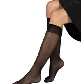 Punčochové podkolenky RELAX knee-socks 20 DEN nero uni