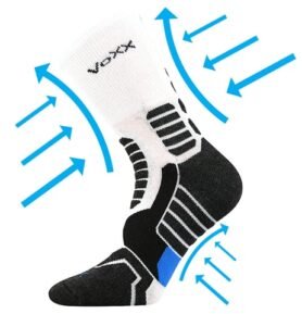 Kompresní ponožky VoXX RONIN bílá 35-38 (23-25)