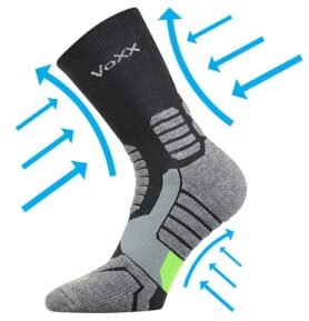 Kompresní ponožky VoXX RONIN tmavě šedá 43-46 (29-31)
