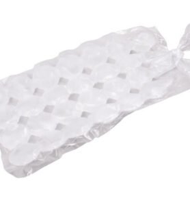 Sáčky na ledové kostky, 10 sáčků po 28 peckách, 13*35 cm