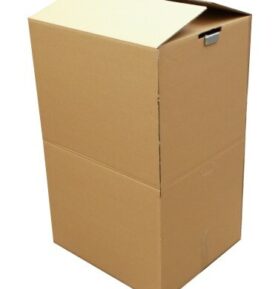 TAVOBAL Šatní box s tyčí, 600*520*960 mm, nový