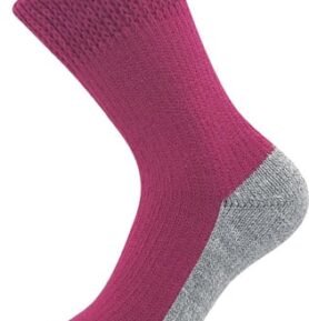 Spací ponožky fuxia 39-42 (26-28)