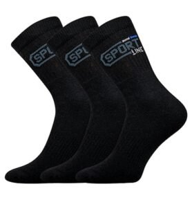 Ponožky SPOT 3 pack černá 43-46 (29-31)