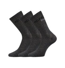 Ponožky SPOTLITE 3 pack tmavě šedá 39-42 (26-28)