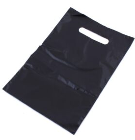 Taška LDPE 20*30 cm, 55my, ČERNÁ, balení 50 ks