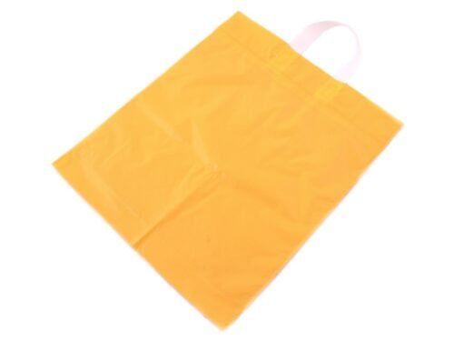 Taška LDPE 38*46+4 cm s uchem ŽLUTÁ