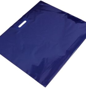 Taška LDPE 62*55 cm, 65 my, tm. modrá