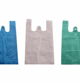 Taška MINI, 16+12*30 cm, 3 barvy, balení blok 100 ks