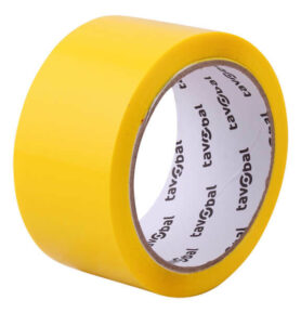 TAVOBAL Lepící páska TICHÁ, žlutá, 48 mm*66 m