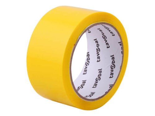 TAVOBAL Lepící páska TICHÁ, žlutá, 48 mm*66 m