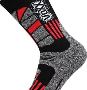 Ponožky VoXX Traction I červená 47-50 (32-34)