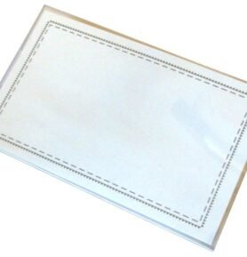 Visačka identifikátor 55 x 90 mm CT 123 - klip + špendlík