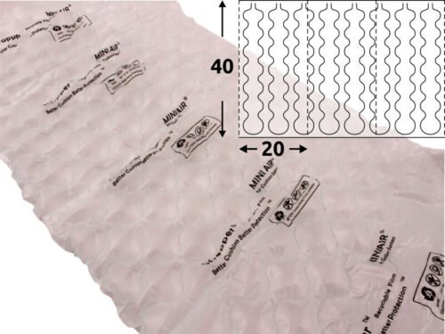 Folie HDPE na vzduchové polštářky Quilt EA-2, 400*200 mm, 280 m