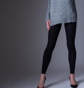 Dámské kamaše WINTER  leggins 200 DEN nero L/170-176/116