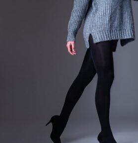 Punčochové kalhoty WINTER tights 200 DEN nero S/158-164/100