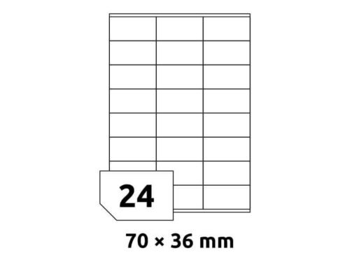 Rayfilm 70x36 mm 100 archů R0ECO.0527A