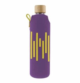 Drink it Skleněná láhev s neoprénovým obalem Xylofonka 300ml
