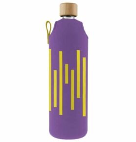 Drink it Skleněná láhev s neoprénovým obalem Xylofonka 700ml