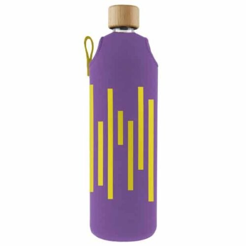 Drink it Skleněná láhev s neoprénovým obalem Xylofonka 700ml