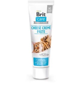 Brit Care Cat Sýrová pasta pro kočky s prebiotiky pro dobré zažívání 100 g