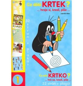 Co dělá Krtek?: hraje si, kreslí, píše...