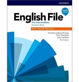 English File Fourth Edition Pre-Intermediate Student's Book with Online Practice