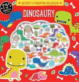 Dinosaury  aktivity s penovými nálepkami