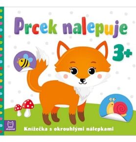 Prcek nalepuje 3+: Knížečka s okrouhlými nálepkami