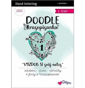 DOODLE Krasopísanky VYZDOB SI svůj notes: 1. česká