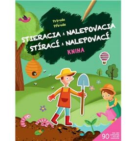 Stírací a nalepovací kniha Příroda: Stieracia a nalepovacia kniha Príroda