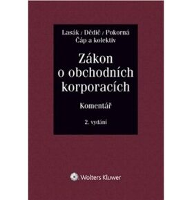 Zákon o obchodních korporacích: Komentář