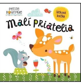Petite Boutique Malí priatelia, látková knižka