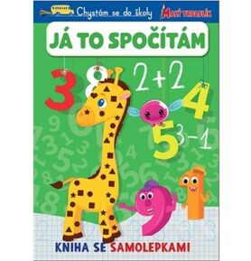 Chystám se do školy Já to spočítám: Kniha se samolepkami