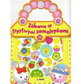 Kabelka Zábava s třpytivými samolepkami