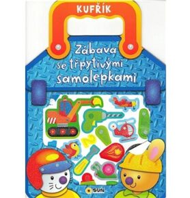 Kufřík Zábava s třpytivými samolepkami