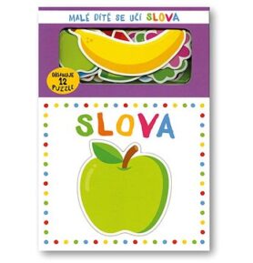 Malé dítě se učí slova: Obsahuje 12 puzzle