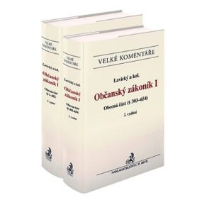 Občanský zákoník I.: Obecná část (§ 1-654)