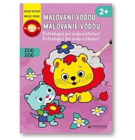 Malování vodou ZOO: Potřebuješ jen vodu a štětec!