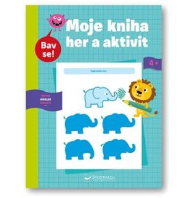 Má kniha her a aktivit 4+