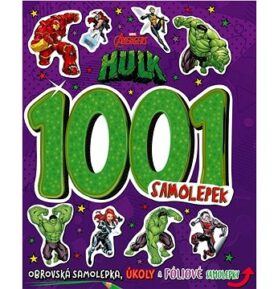 Marvel Avengers Hulk 1001 samolepek