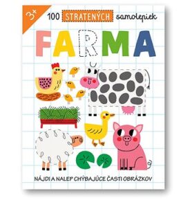 100 stratených samolepiek Farma