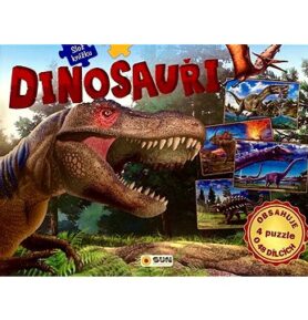 Dinosauři: Obsahuje 4 puzzle o 48 dílcích