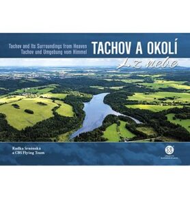 Tachov a okolí z nebe